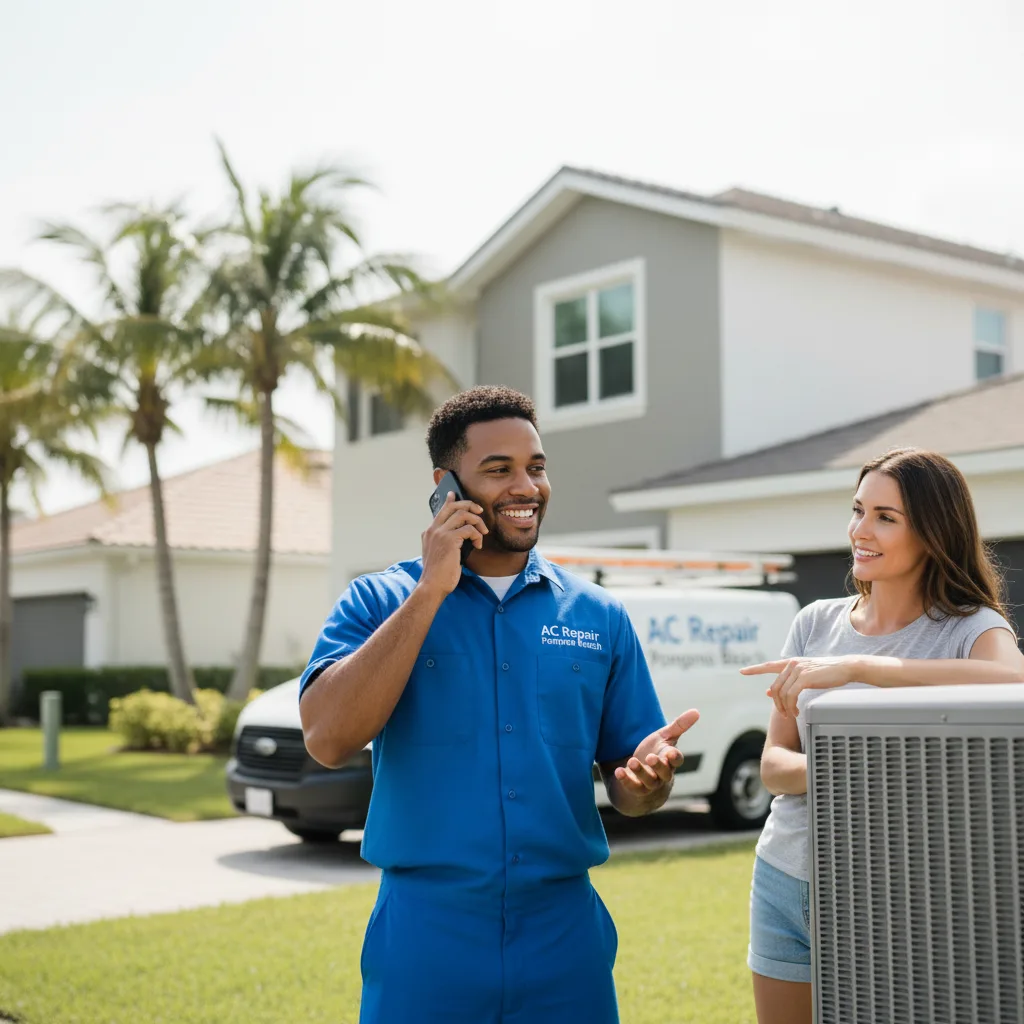 AC Repair Pompano Beach customer support in Glenmoore